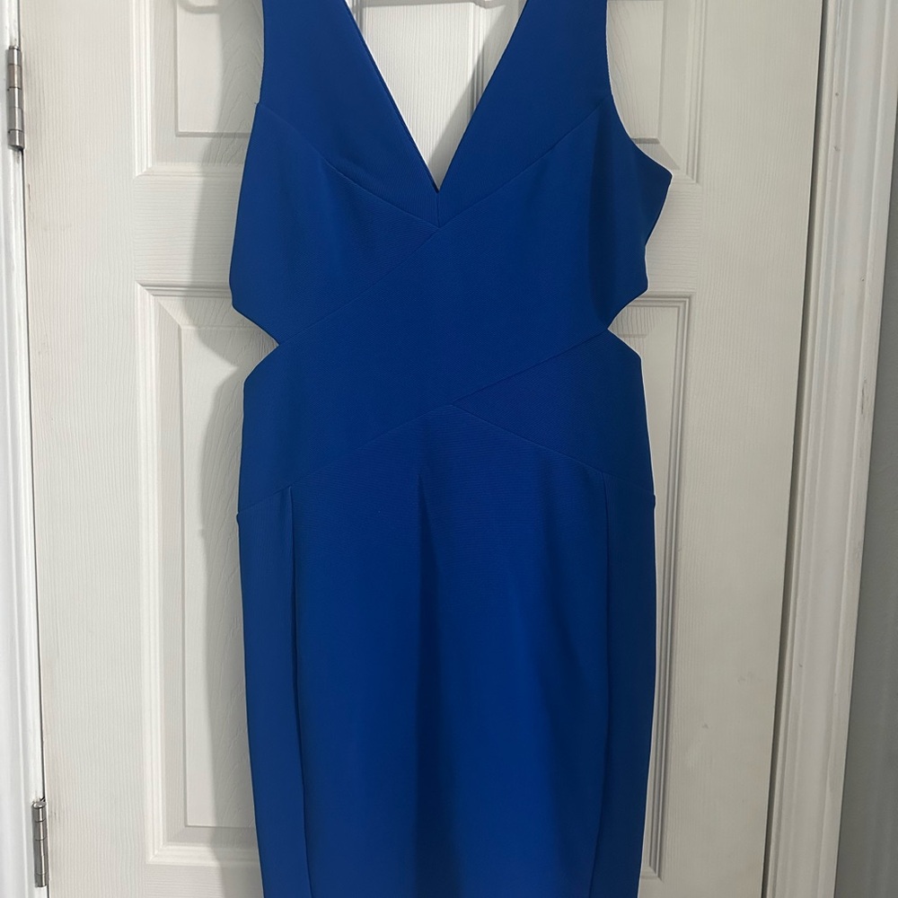 Express Royal Blue Dress